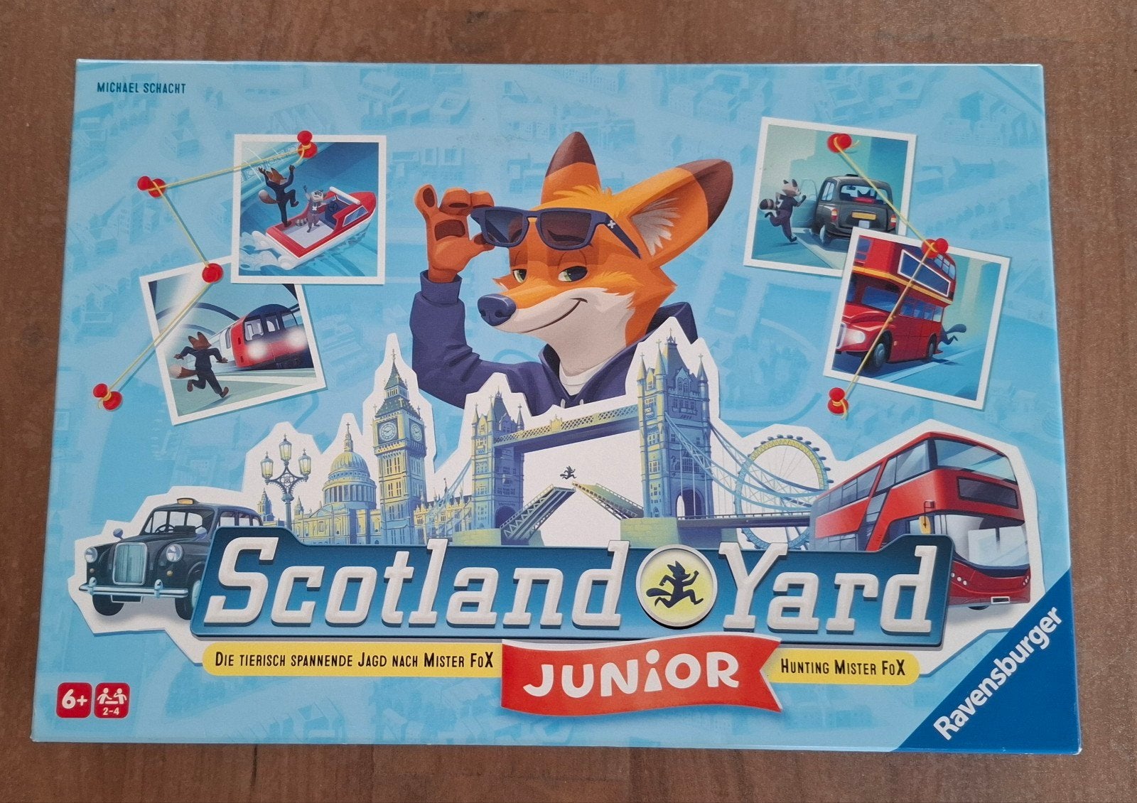 Scotland Yard junior - De jacht op Mr. Fox, Hobby en Vrije tijd, Ophalen of Verzenden, Nieuw, Ravensburger