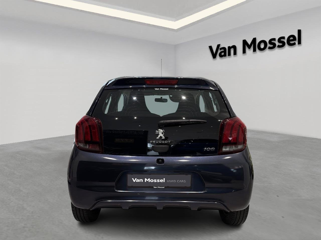 Peugeot 108 1.2 Allure, Autos, Argent ou Gris, Achat, Euro 6, Entreprise