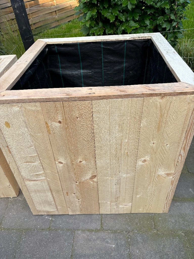 Actie! Grote Plantenbakken in Steigerhout – 10% korting, Tuin en Terras, Nieuw, Ophalen of Verzenden, Balkon, Rijkevorsel