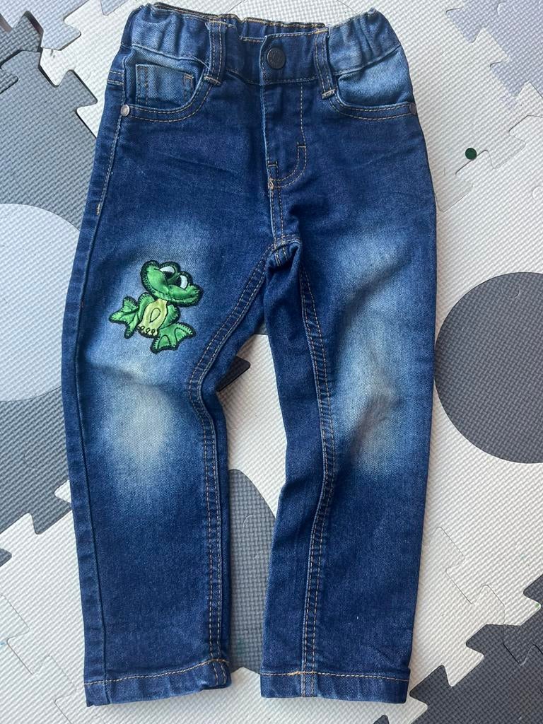 Twee Jeans maat 98., Enfants & Bébés, Vêtements de bébé | Prématuré, Enlèvement, Utilisé, Fille, Pantalon