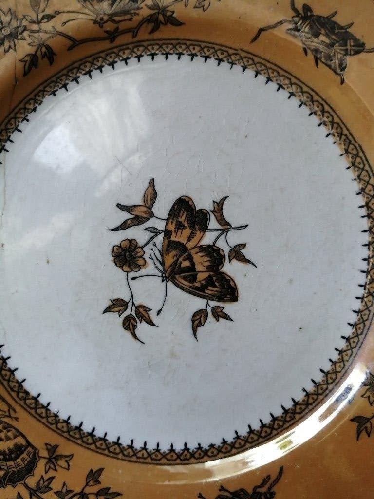 Bordje "papillon", Ophalen of Verzenden