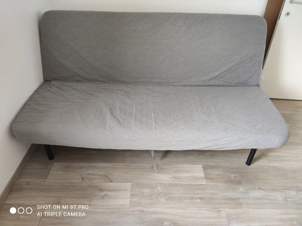 Canapé 3 places convertible, Maison & Meubles, Chambre à coucher | Canapés-lits, Comme neuf, 140 cm, 200 cm, Deux personnes, Gris