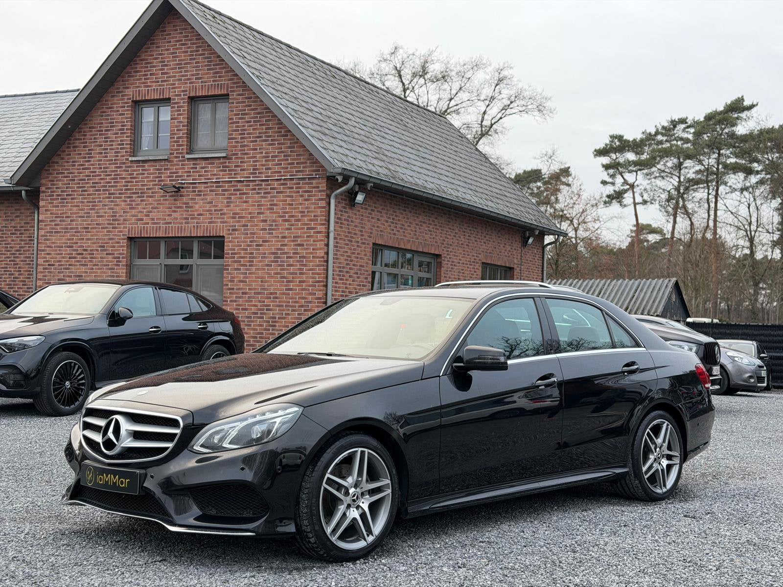 MERCEDES E250 - AMG PACKET, Auto's, Automaat, Euro 5, Zwart, Bedrijf