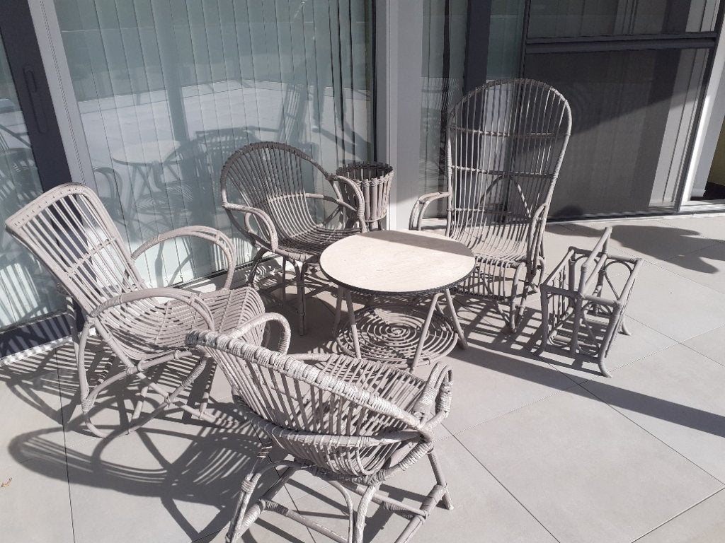Rotan tuinset, Tuin en Terras, Ophalen, Rotan, Tuinset