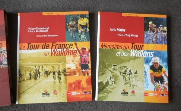 La Wallonie, les Wallons et le Tour de France (2 volumes), Enlèvement ou Envoi, Utilisé, Course à pied et Cyclisme