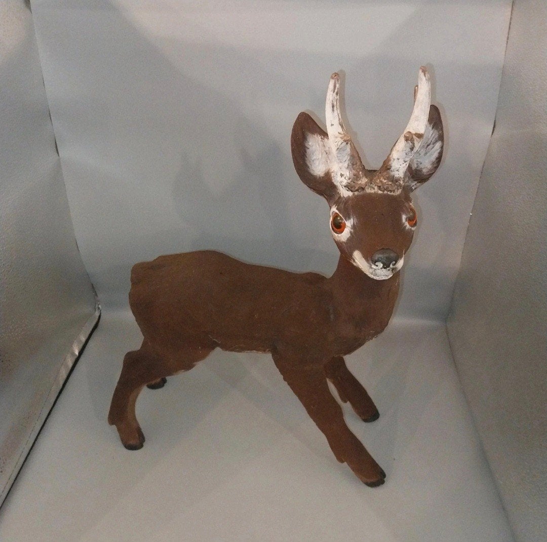 Grote vintage ZEHO ree – W. Germany, Verzamelen, Dierenverzamelingen, Ophalen, Hert