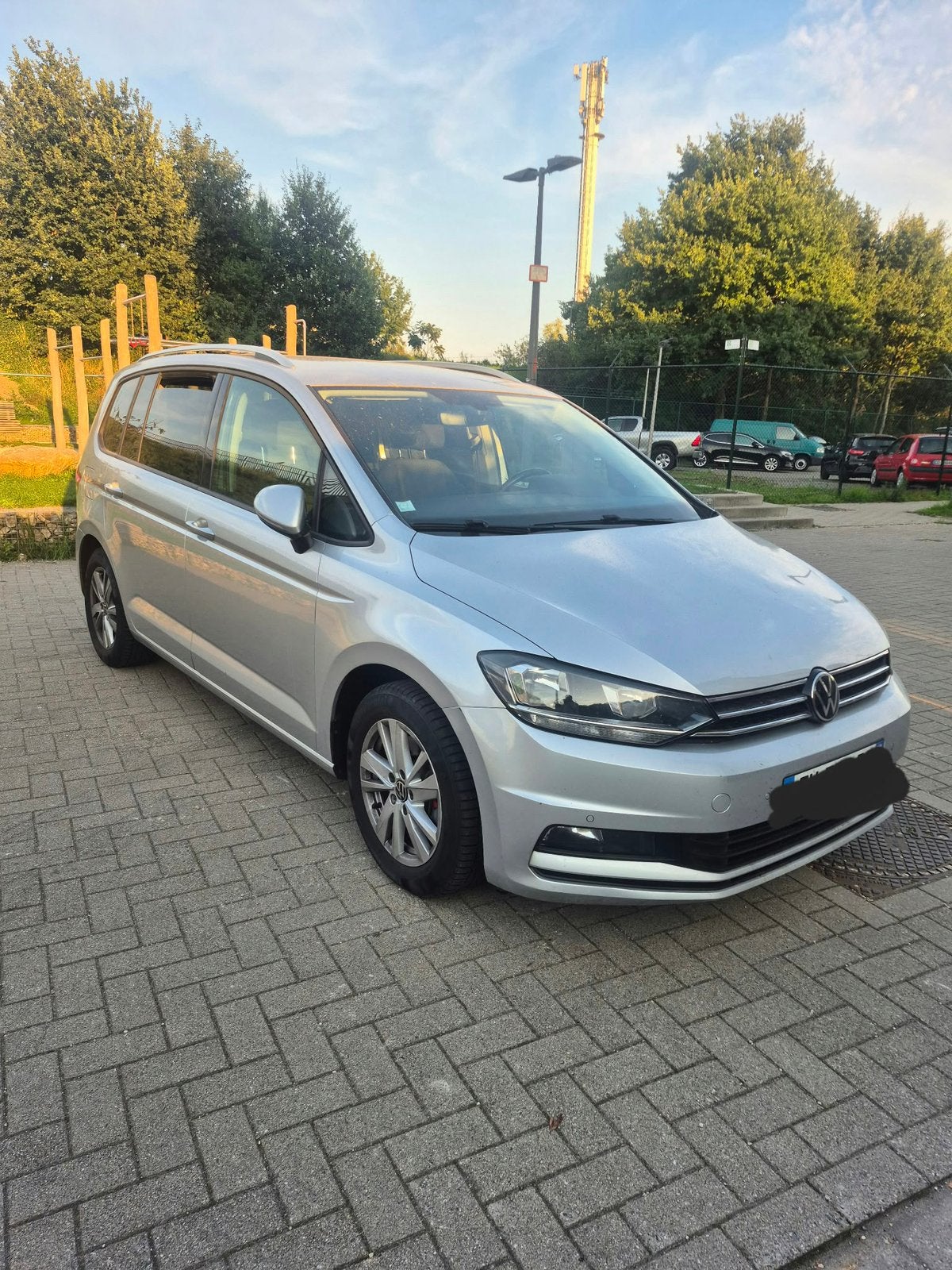 Volkswagen touran, Auto's, Automaat, 5 deurs, Particulier, Zilver of Grijs
