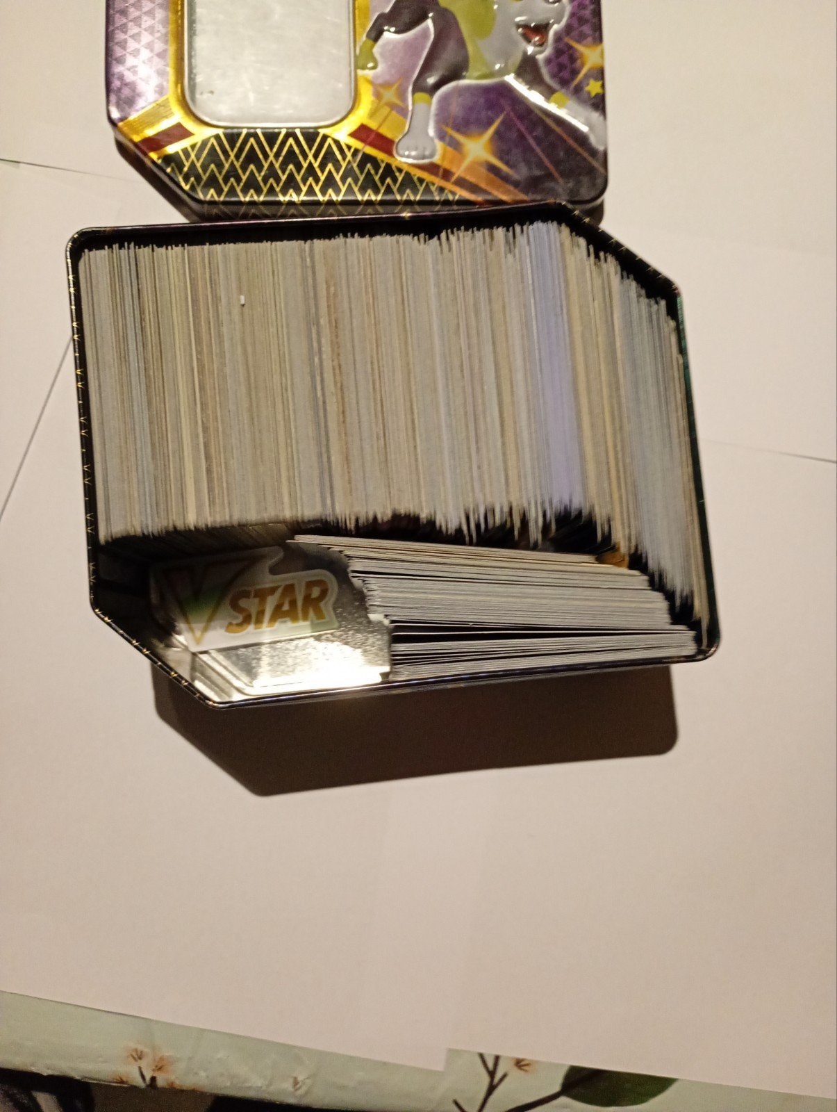 Cartes Pokemon avec boîte, Enlèvement
