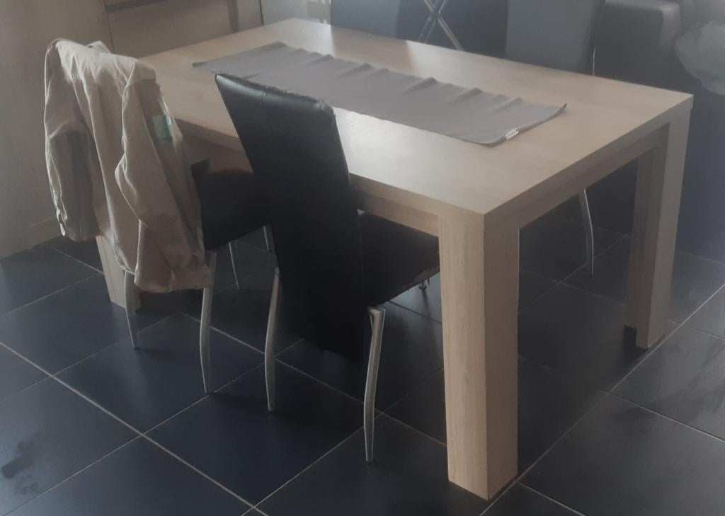 Complete eetplaats, Maison & Meubles, Salles à manger complètes, Utilisé, Enlèvement