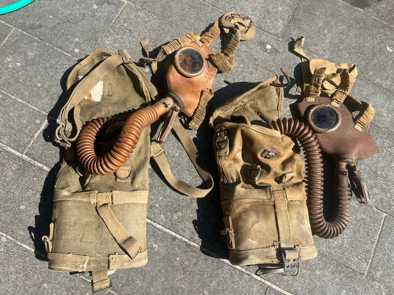 Masque à gaz ABL WO 2 M1929, Enlèvement ou Envoi
