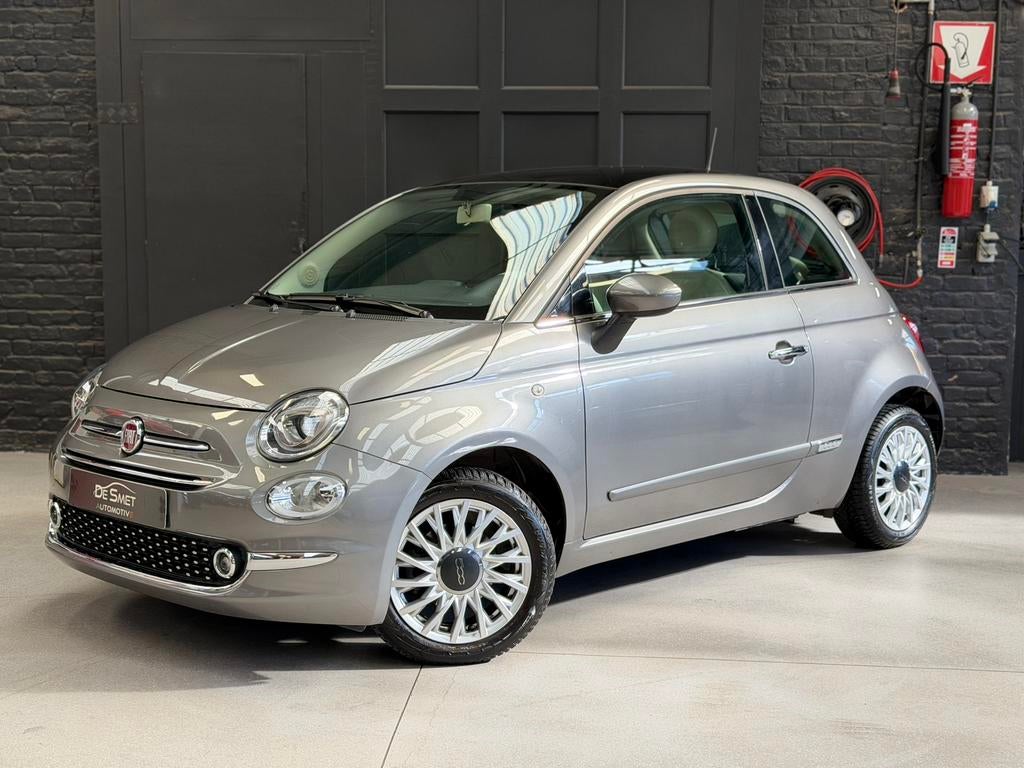 Fiat 500 1.2 lounge 42.000km, 1242 cm³, Argent ou Gris, Achat, Entreprise