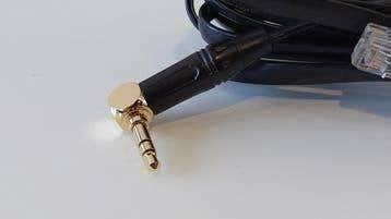 Cable pour frein a main Handbrake Fanatec Jack / RJ12 coudé, Envoi, Neuf