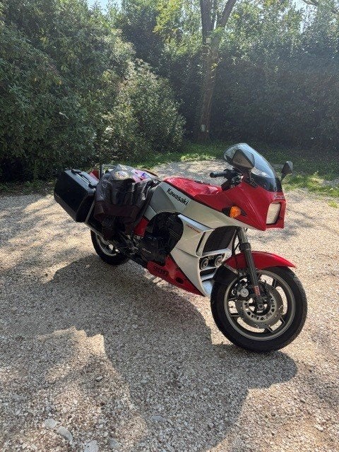 KAWASAKI GPZ900R KOFFERS, Ophalen, Gebruikt