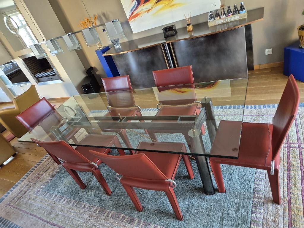 Exclusief Belgochrom design dressoir, Ophalen, Design, 150 tot 200 cm, Zo goed als nieuw