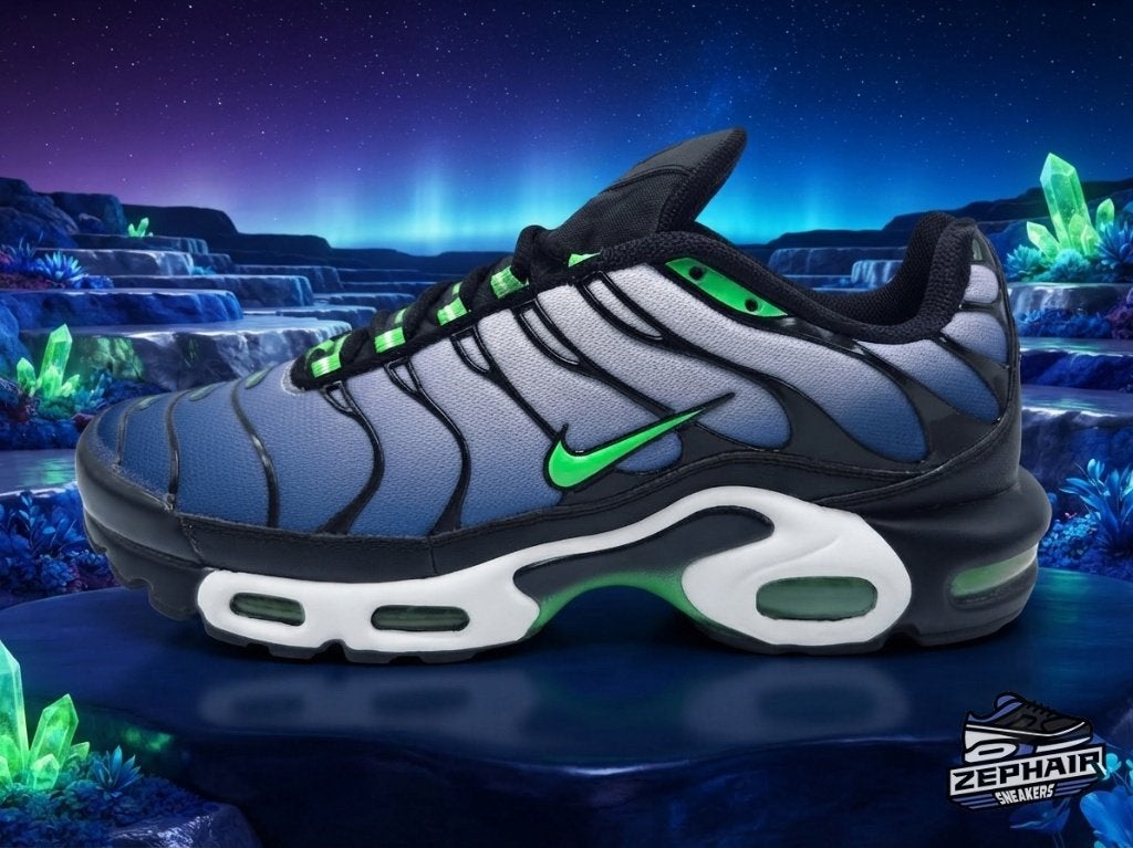 Nike Air Max Plus TN 'Scream Green' EU42.5 2023, Enlèvement ou Envoi, Nike, Porté, Bleu