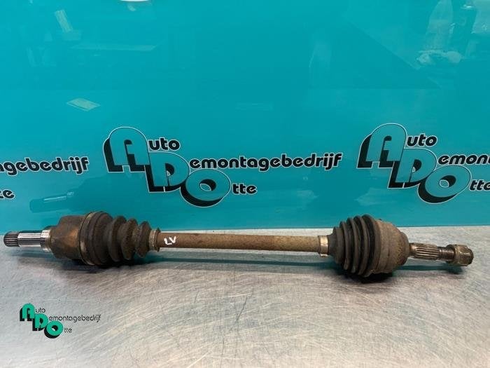 Aandrijfas links-voor van een Citroen C2 (C2 03-), Gebruikt, -, Ophalen of Verzenden, -