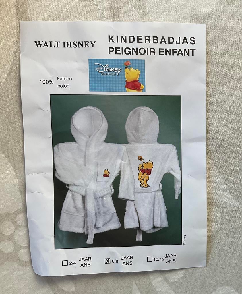 nieuwe badjas, maat 6-8 jaar Disney., Kinderen en Baby's, Ophalen, Nieuw, Jongen of Meisje, Overige typen