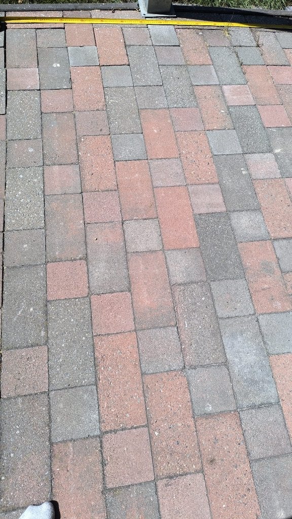 betonklinkers, Tuin en Terras, Ophalen, Gebruikt, Klinkers, 10 m² of meer