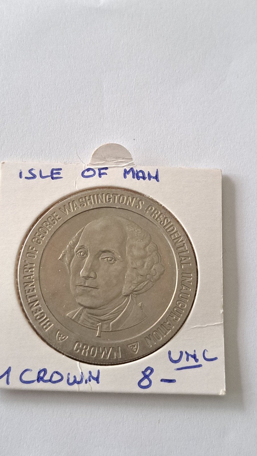 Île de Man 1 couronne 1989 UNC, Enlèvement ou Envoi