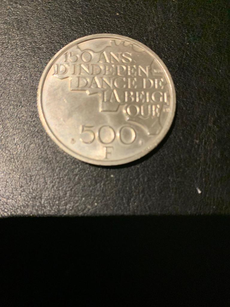 Belgique - Pièce de 500 Francs -, Timbres & Monnaies, Envoi, Belgique, Monnaie en vrac