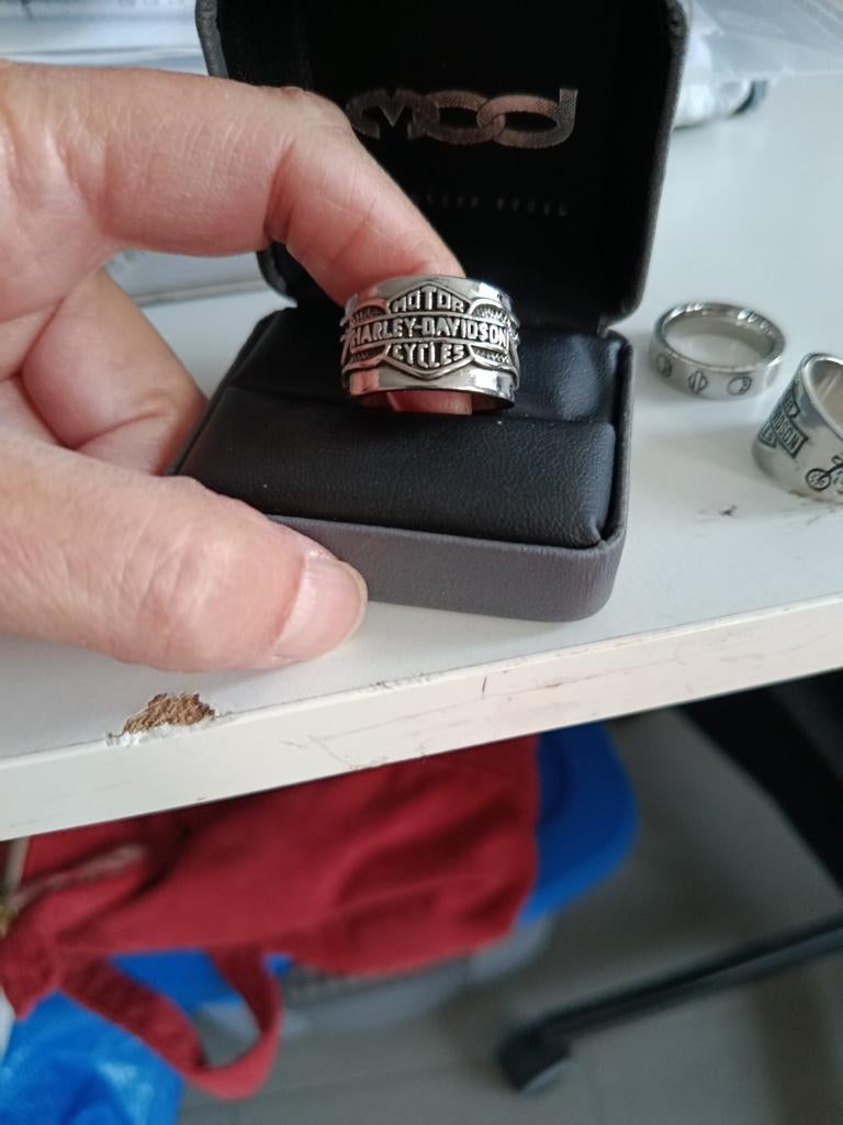 Harley Davidson ringen maat 11, Handtassen en Accessoires, Ophalen