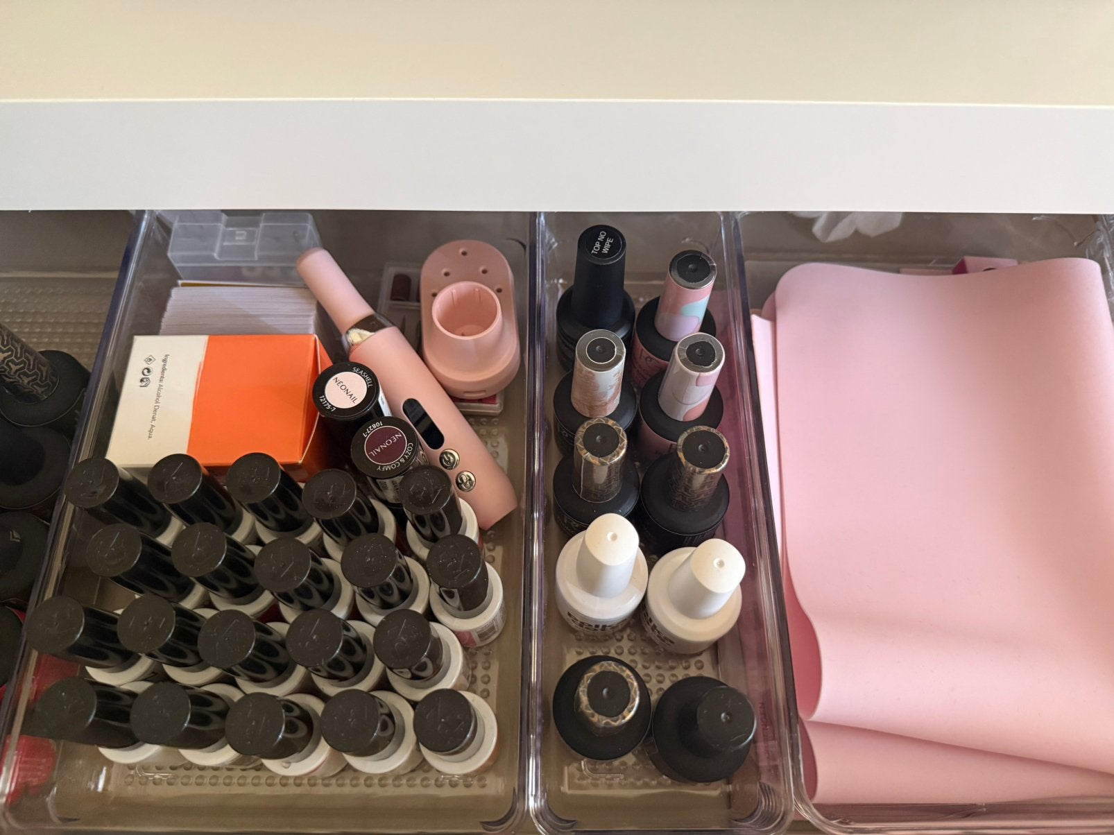 Volledige set van Pink Gellac en ProNails, Ophalen of Verzenden, Zo goed als nieuw