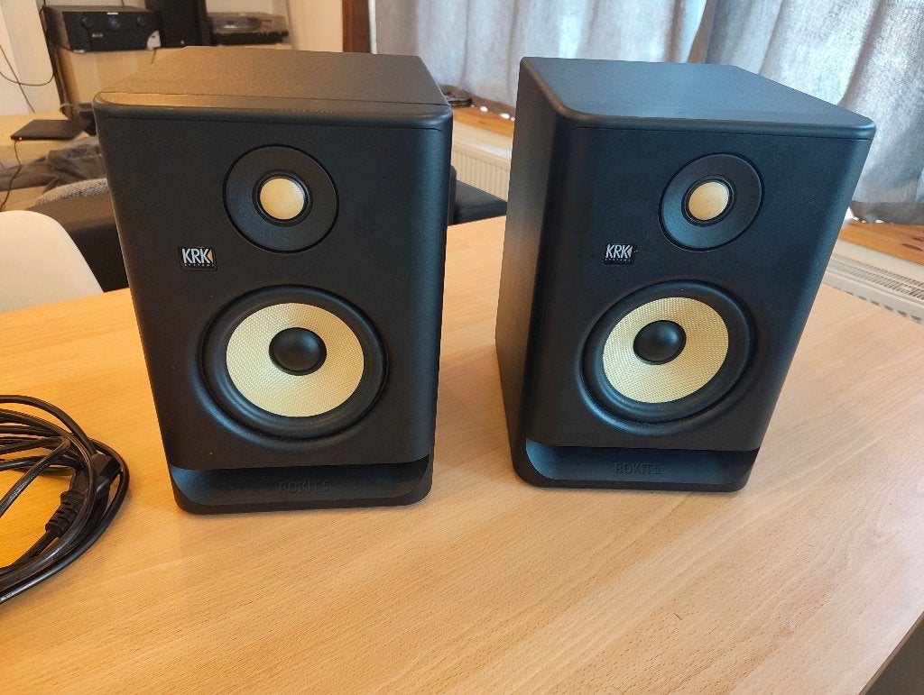 Enceintes de monitoring KRK Rokit 5 G4, Moins de 60 watts, Moniteur de studio, Enlèvement ou Envoi, KRK