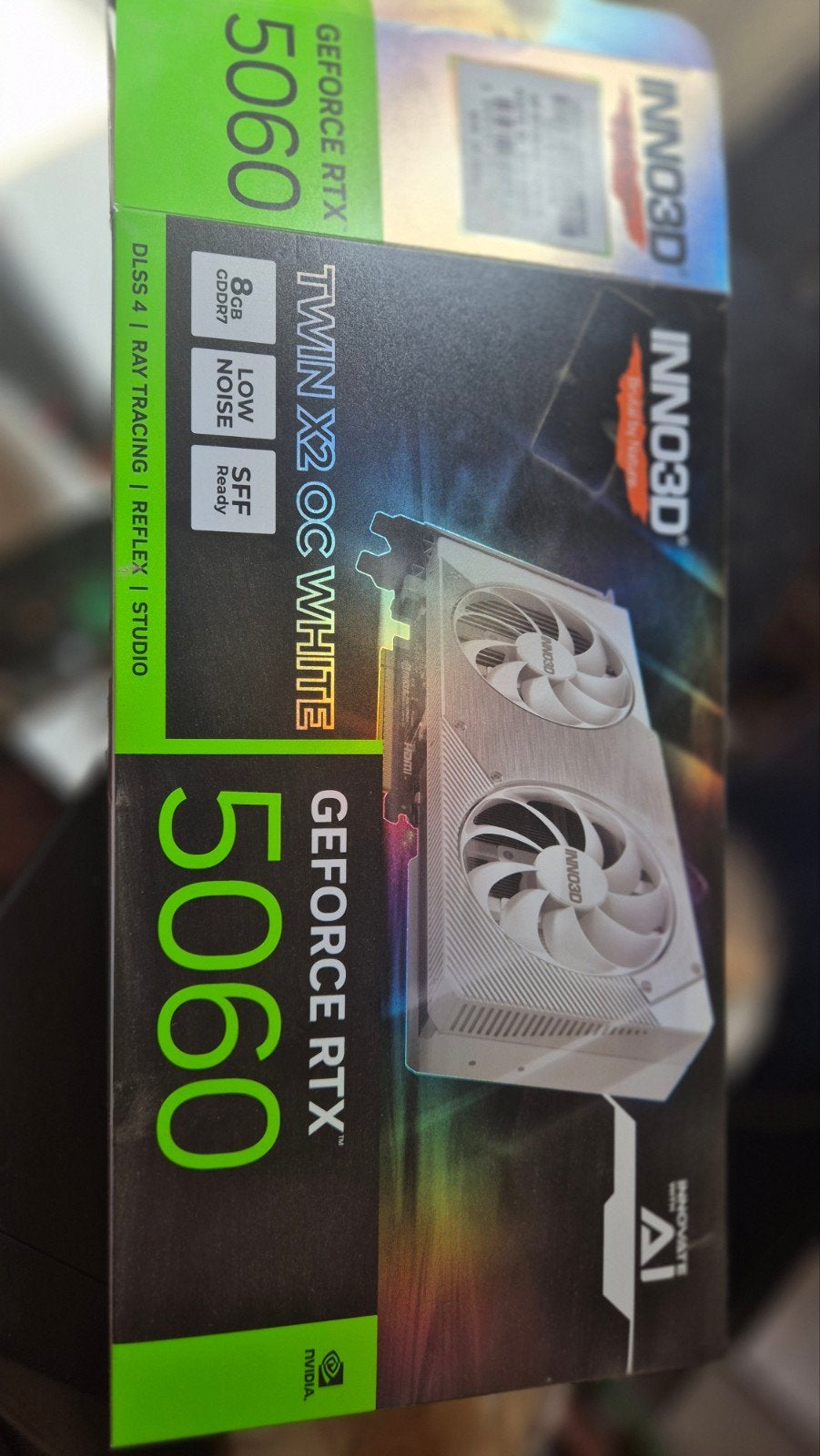 INNO3D GeForce RTX 5060 Twin X2 OC, Computers en Software, Ophalen of Verzenden, Nvidia, PCI