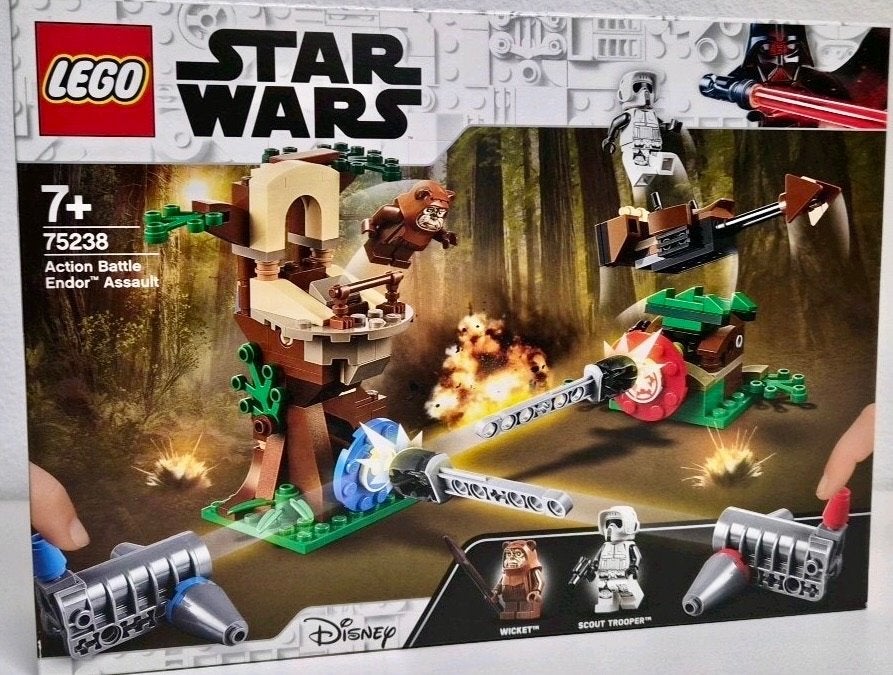 Lego Star Wars 75238 Action Battle Endor Assault uit 2019, Star Wars, Lego, Nieuw, Ophalen of Verzenden