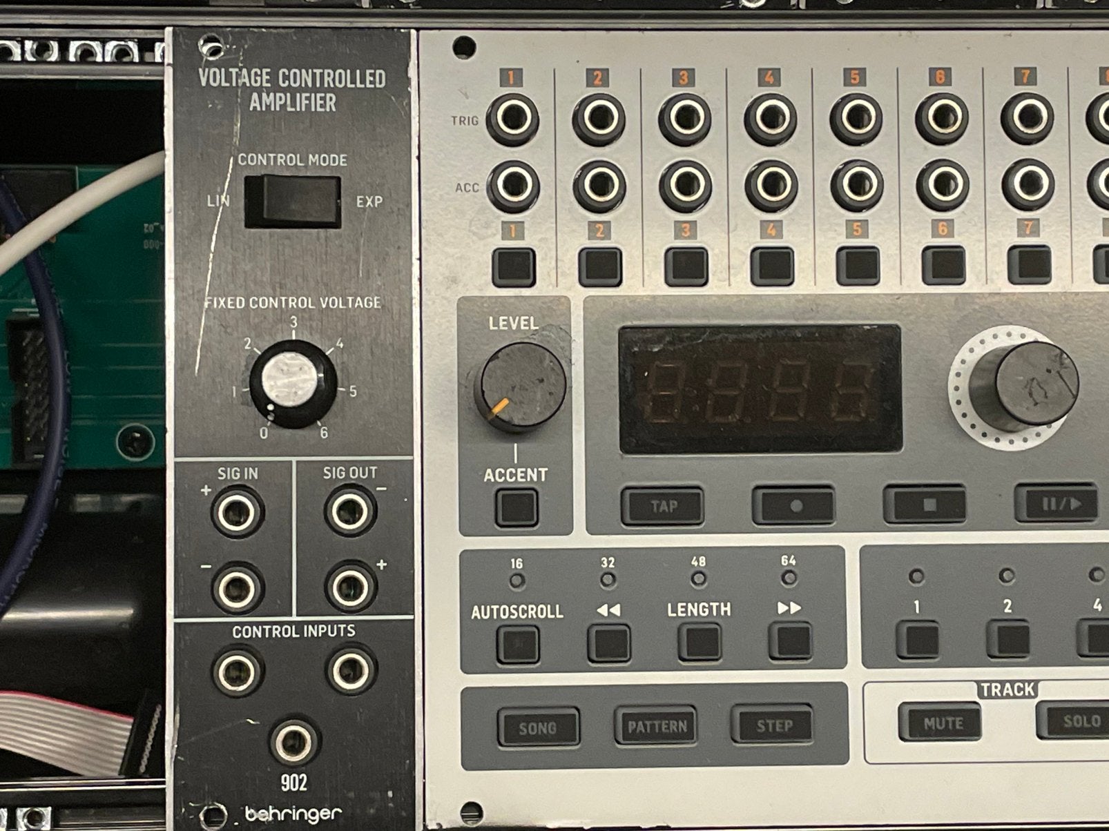 Modulaire synthesizer, Ophalen of Verzenden, Zo goed als nieuw