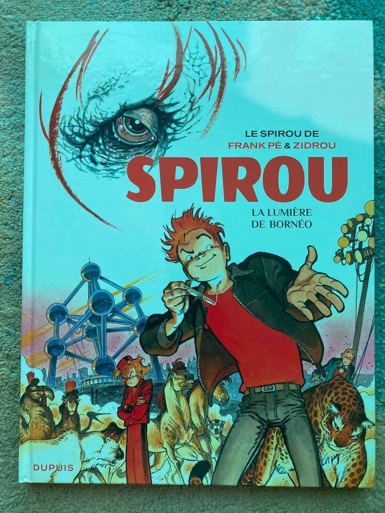 BD Le Spirou de Frank Pé - La Lumière de Bornéo - EO 2016, Eén stripboek, Ophalen of Verzenden, Zo goed als nieuw