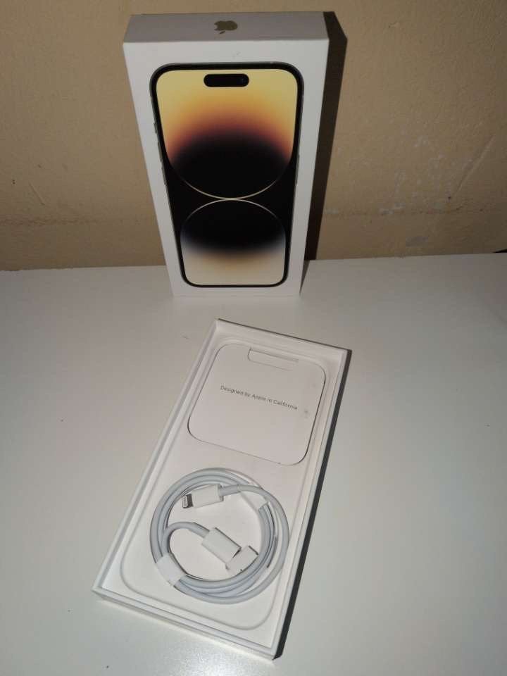 iPhone 14 Pro 128GB – Origineel & Schadevrij, Télécoms, IPhone 14 Pro, Or, Comme neuf, Enlèvement