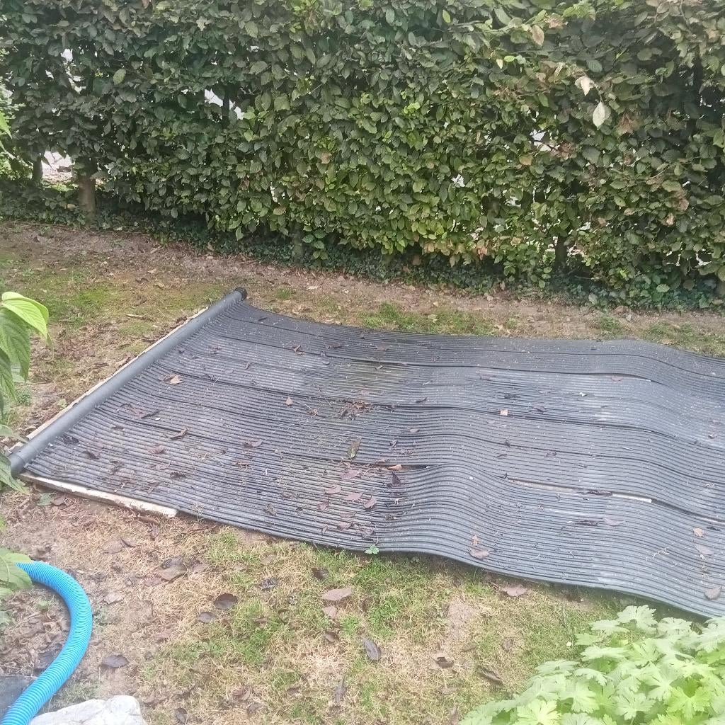 tapis solaire piscine, Enlèvement, Utilisé, Piscines hors sol