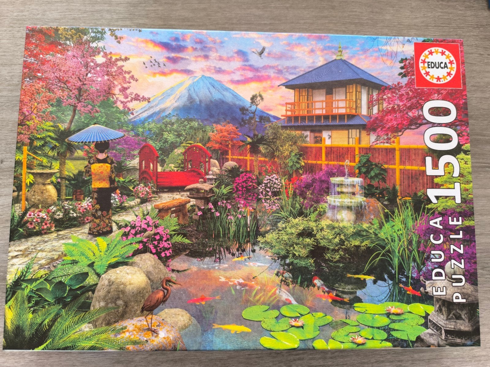 Puzzel 1500 stukjes, Hobby en Vrije tijd, Ophalen, 500 t/m 1500 stukjes, Zo goed als nieuw, Legpuzzel