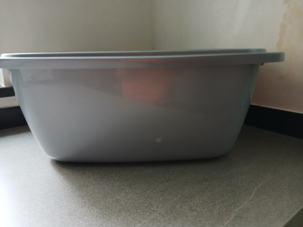 Kwalitatieve wasmand 40x60x25cm, Ophalen of Verzenden, Zo goed als nieuw, Grijs, Overige typen