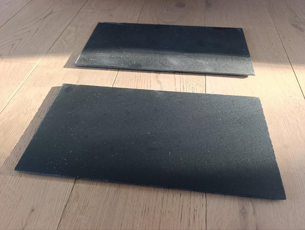 Platen van natuurleisteen (37 x 18 cm) x25, Ophalen