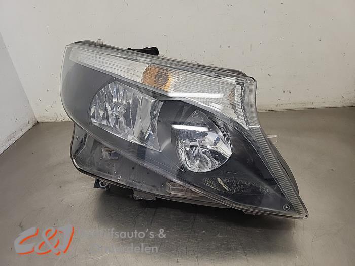 Koplamp rechts van een Mercedes Vito, Auto-onderdelen, Verlichting, Mercedes-Benz, Gebruikt, 3 maanden garantie, Ophalen of Verzenden