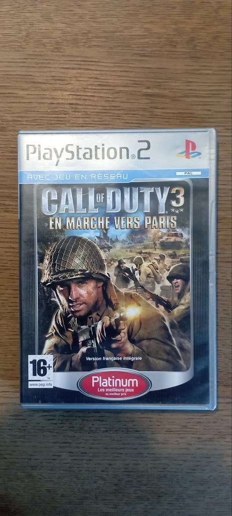 Jeux Call of Duty 3 en marche vers Paris  PS2, Enlèvement ou Envoi