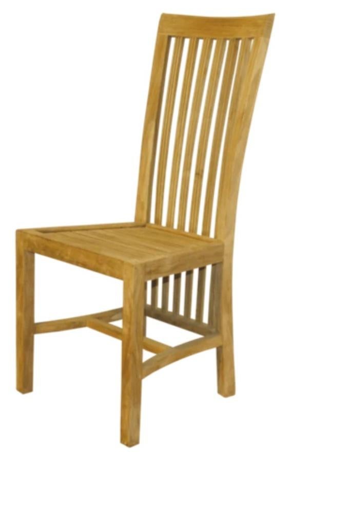 Teak tafel en stoelen, Huis en Inrichting, Ophalen, Zo goed als nieuw, Hout
