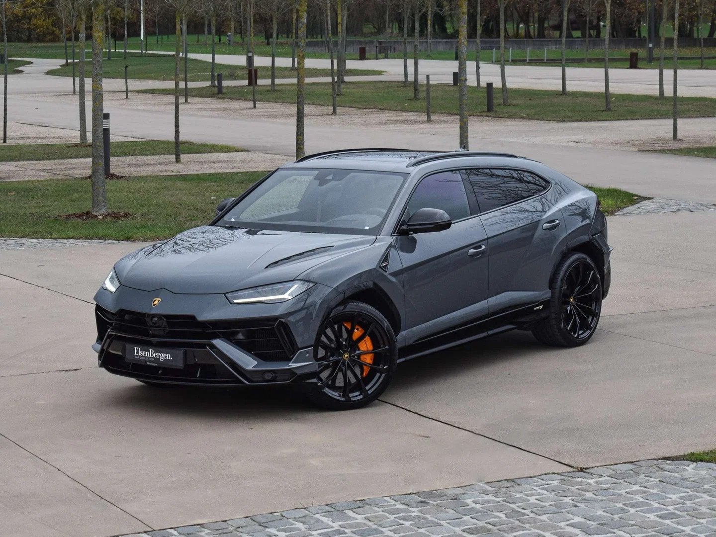 Lamborghini Urus S - Belg/ 1st Eig/ Lambo Service - BTW/ TVA, Autos, Lamborghini, Cuir, Argent ou Gris, 3996 cm³, Euro 6