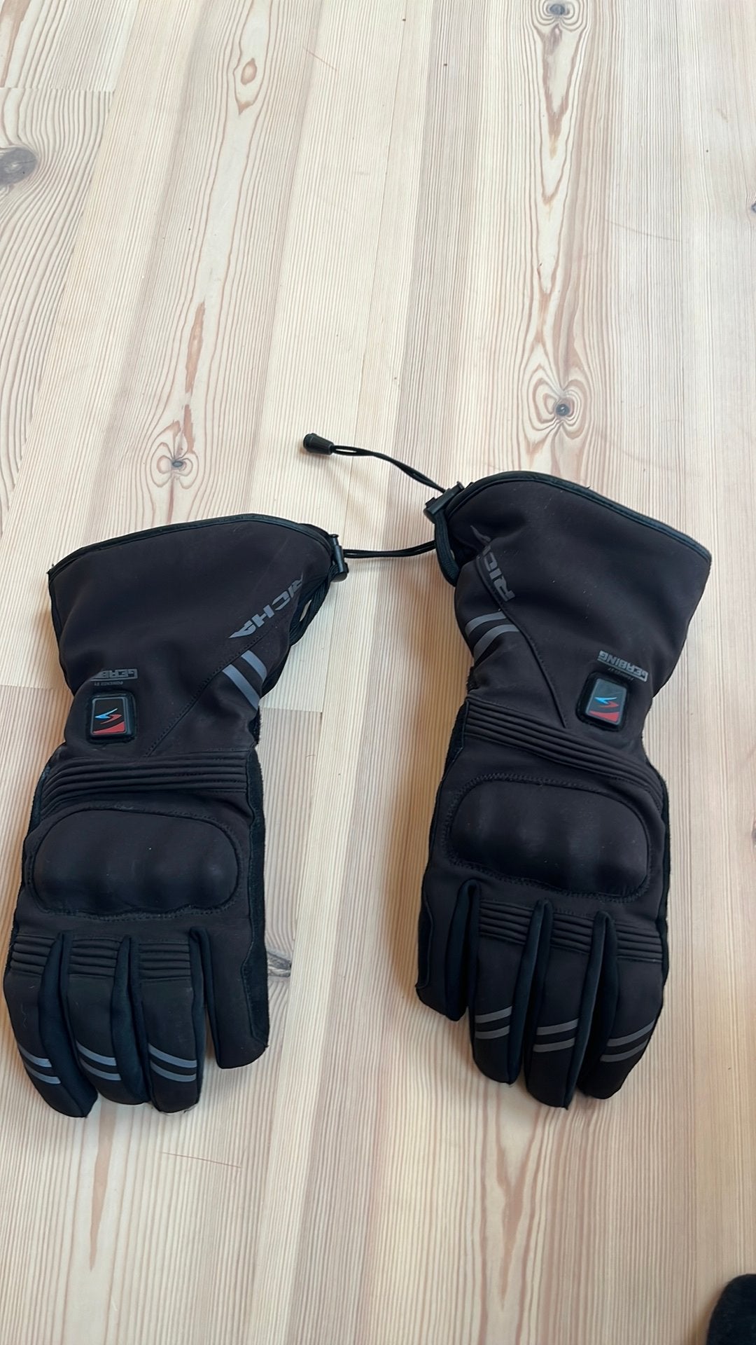 Gants de moto chauffants Richa Inferno, taille M, Enlèvement ou Envoi, Seconde main, Hommes, Gants
