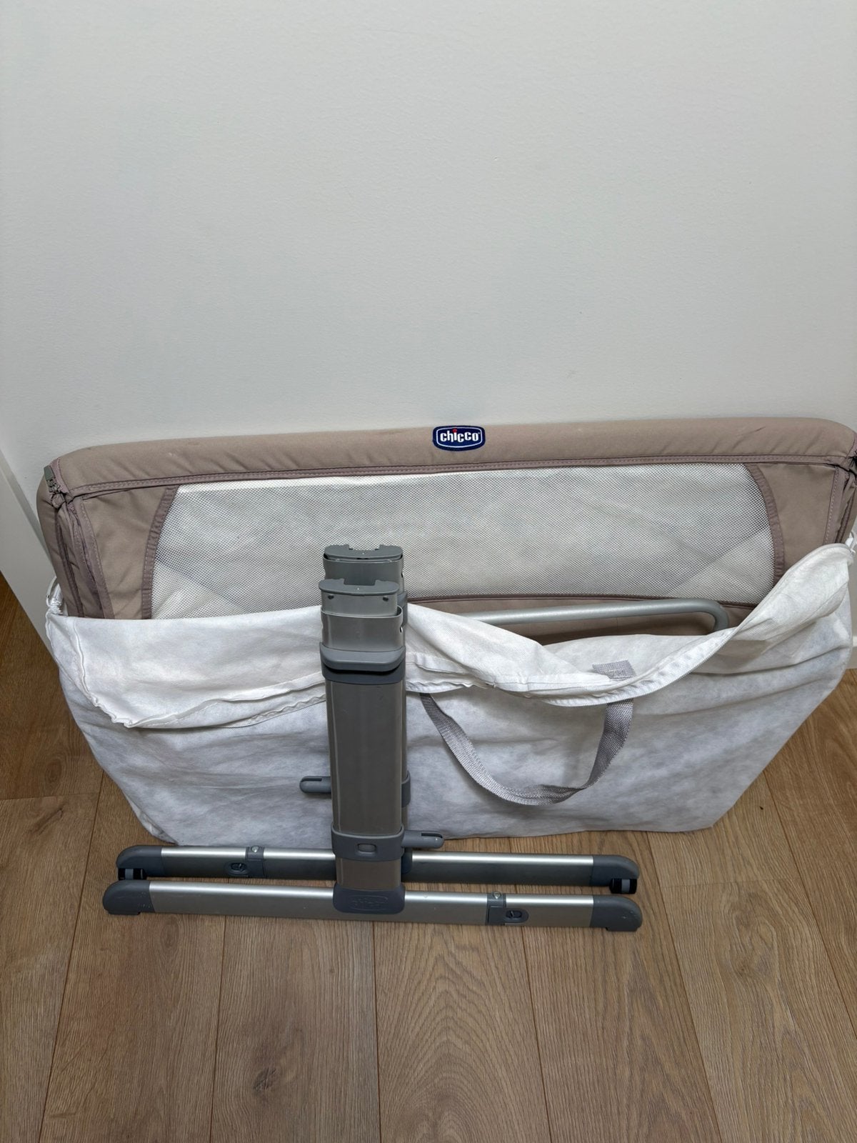 Co-sleeper Chicco Beige, Kinderen en Baby's, Ophalen, Gebruikt, Ledikant