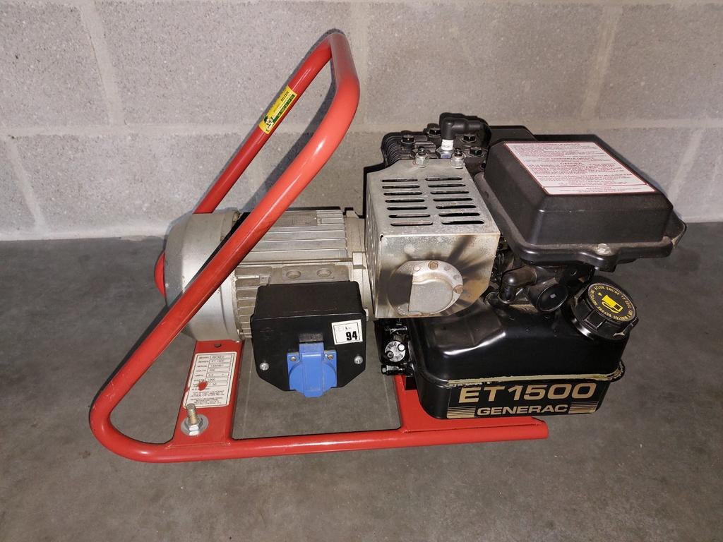 Generator - Stroomgroep Generac ET 1500, Ophalen