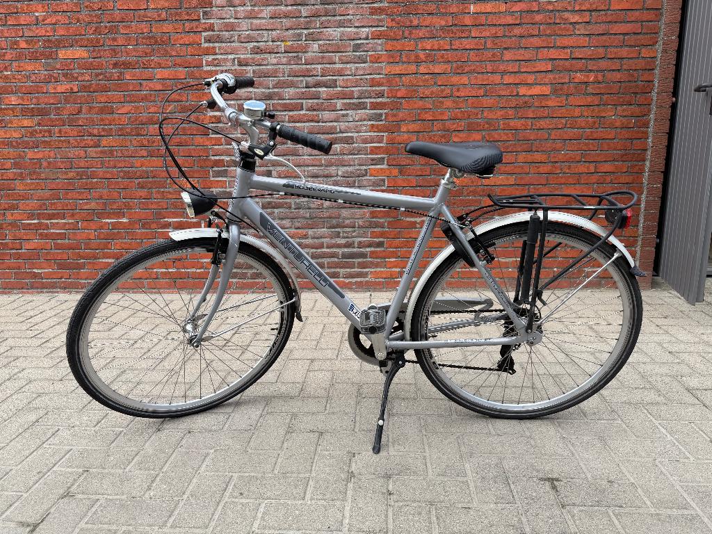 Venturelli herenfiets (recent onderhoud gehad), Gebruikt, Velgrem, Versnellingen, Ophalen