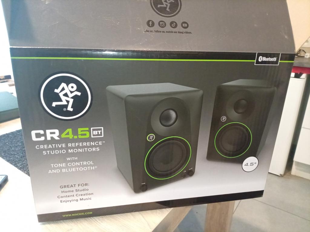 Mackie CR 4.5 Studio monitor, Computers en Software, Pc speakers, Ophalen