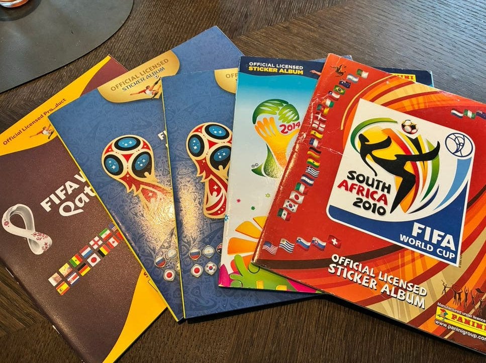 Lege WK albums 2010-2014-2018(2x)-2022, Tickets & Billets, Sport | Football