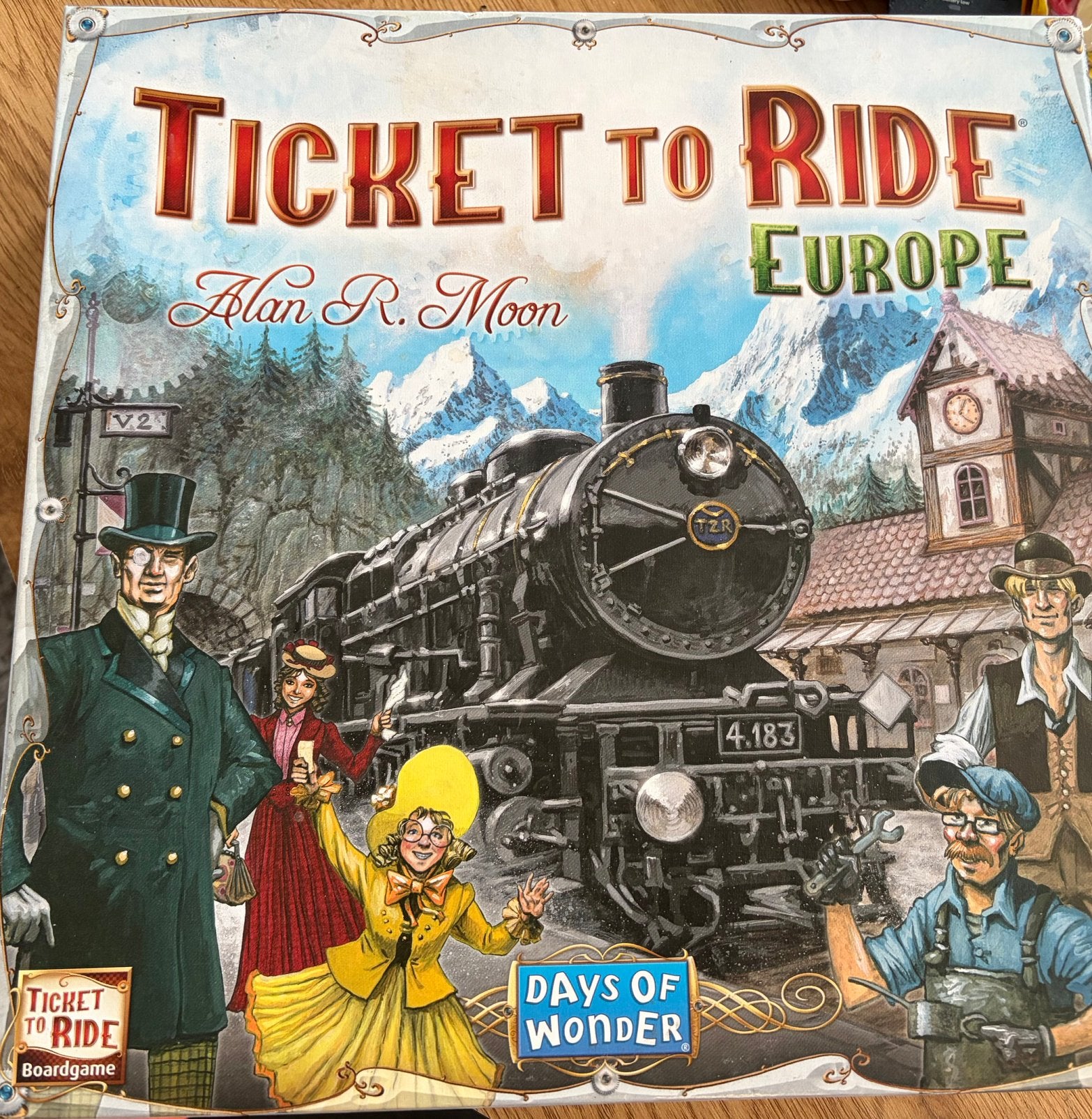 Ticket to ride europe, Ophalen, Zo goed als nieuw