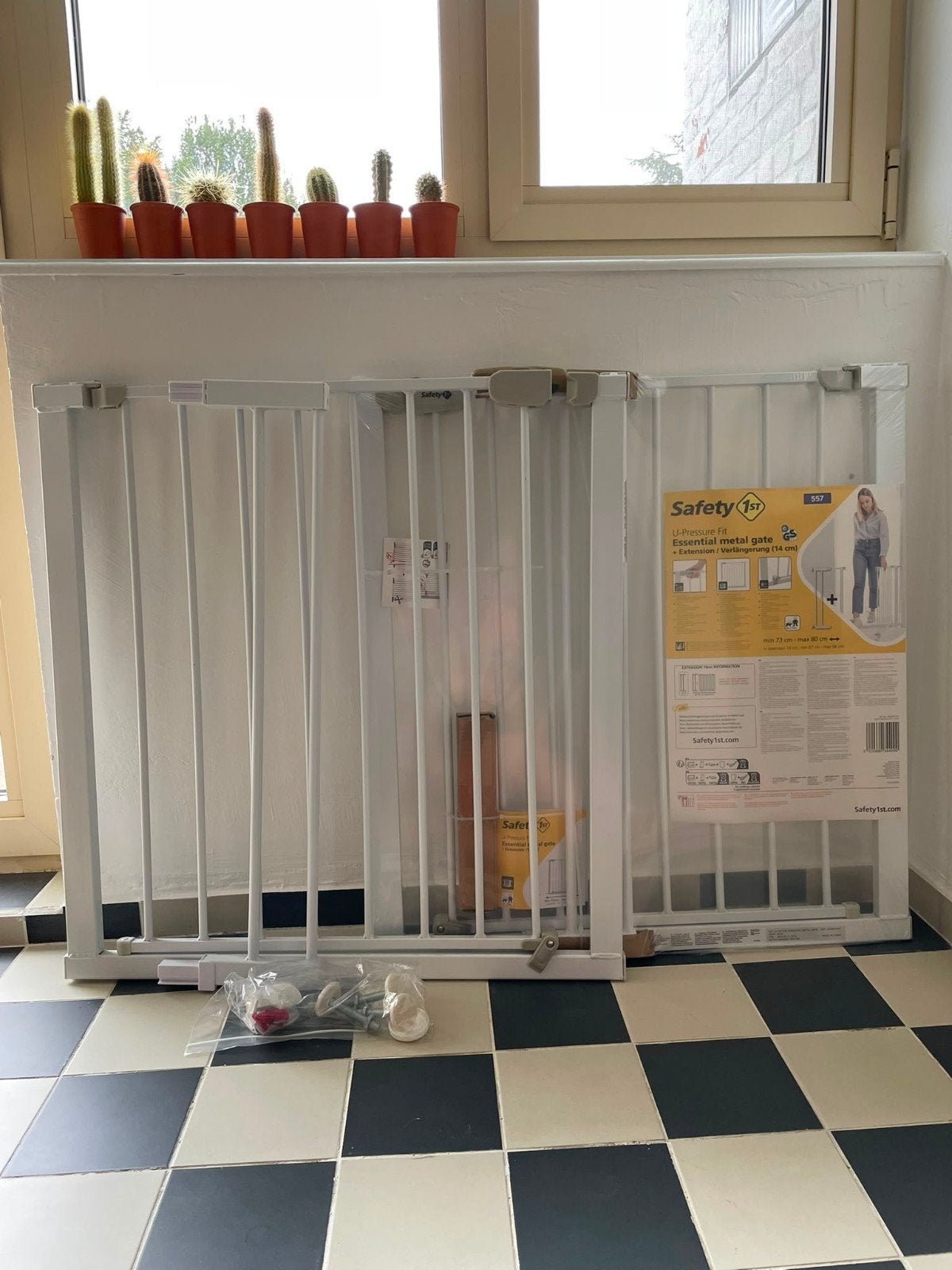 Veiligheidspoortje kind, Kinderen en Baby's, Traphekjes, Ophalen, Nieuw, Klemhekje, Metaal of IJzer