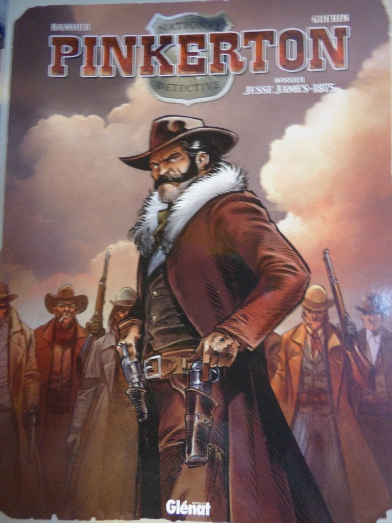 pinkerton national detective, dossier jesse james 1875, Boeken, Stripverhalen, Ophalen of Verzenden