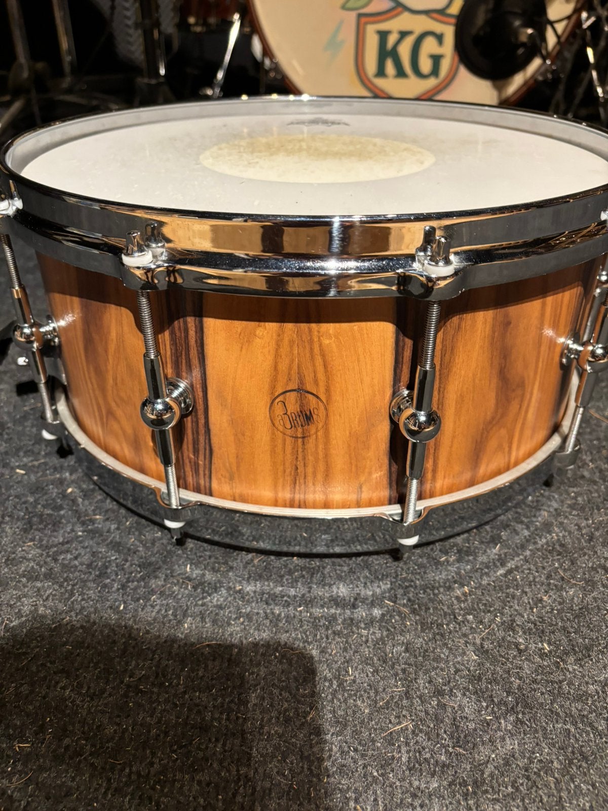 Mahogany snare A3drums, Enlèvement ou Envoi, Comme neuf